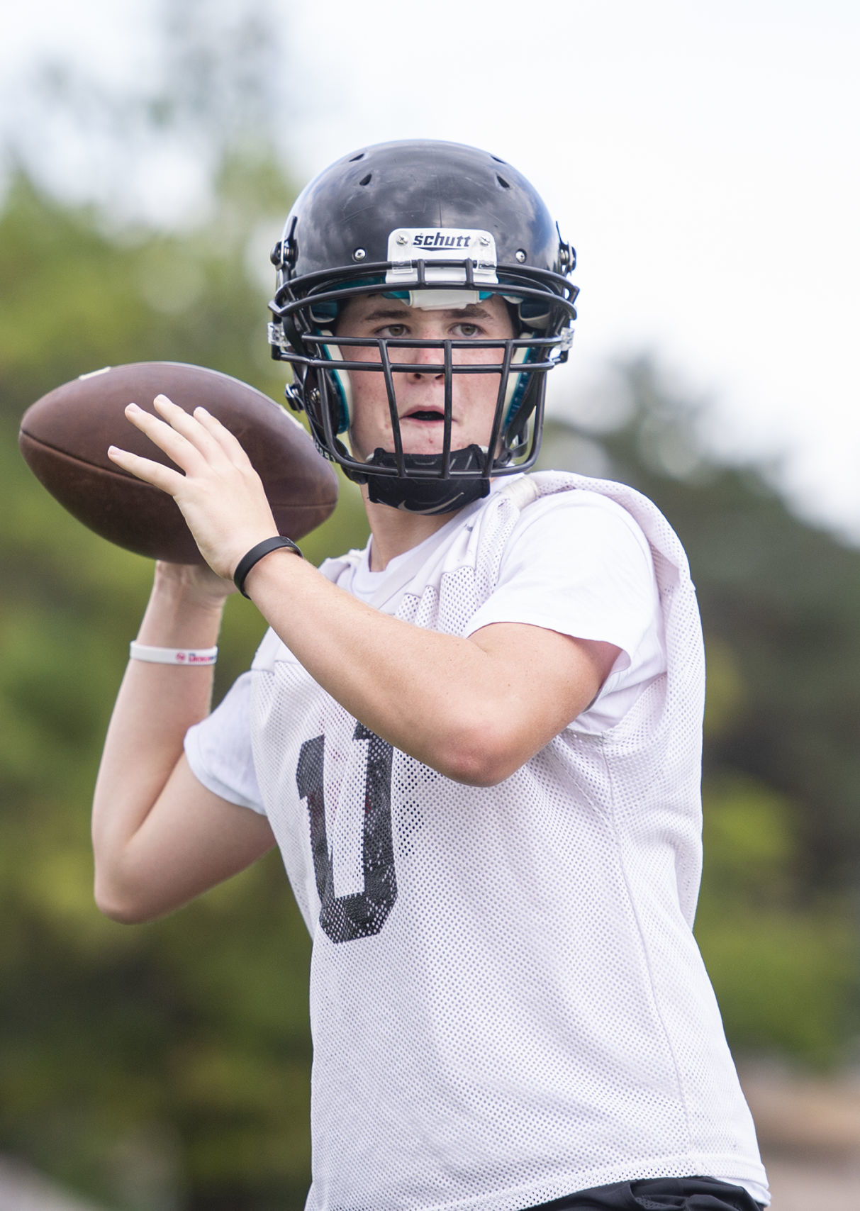 Northeast football practice, 8.12
